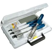 Stanley 5002 Holzmeißel Set - 4 Teile (6mm, 12mm, 18mm, 25mm)