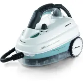 Ariete 4146/02, Zylinder-Dampfreiniger, 1,6 l, Weiß, Hellblau, 1600 ml, Edelstahl, 1500 W