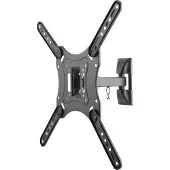 Deltaco Office, vollbewegliche 2-Wege-Wand, 23"-55", 30kg, 75x75-400-400