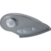 Osram DoorLED, Wandbeleuchtung für den Außenbereich, Silber, Polycarbonat (PC), IP54, Fassade, Patio, III