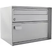 Profirst Mail PM 200 Briefkasten silber
