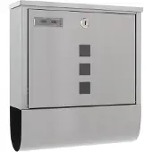 Profirst Mail PM 750 Briefkasten Edelstahl