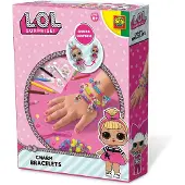 SES Creative L.O.L. 14196 Surprise Amulettarmbänder Bastelset - Kreatives Schmuck Basteln für Mädchen, Armbänder-Bastelset für Kinder, 6 Jahr(e), Mehrfarbig, 1 Stück(e)