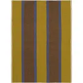 Ferm Living Geschirrtuch Hale Lime/Bright Blue/Chocolate - 70 x 50 cm
