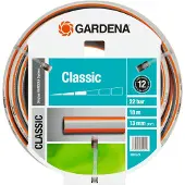 Gardena Classic Schlauch 13 mm, 18 m, Grau, Orange, Nur der Schlauch, 22 bar