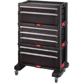 Keter 238557, Trolley-Koffer, 13,9 kg, Schwarz