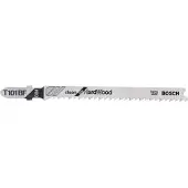 Bosch T 101 Bf Clean Hardwood Jig Saw Blade 3 Units Silber