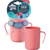 Tommee tippee 360 non-spill cup Easiflow 200ml pink (44720511)