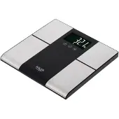 Adler AD 8165, Elektronische Personenwaage, 225 kg, 100 g, Schwarz, Grau, kg, lb, ST, Rechteck