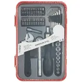 Huismerk Werkzeug-Set 39-teilig mit Ratsche und Bits