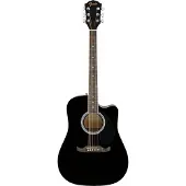 Fender FA-125CE Dreadnought Elektroakustik WN schwarz - Fast neu