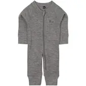 Lindberg Rib Merino Thermounterwäsche-Einteiler Merinowolle, Grey Melange, 50-56