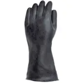 Held Latex, Paar Überhandschuhe unisex schwarz, 10