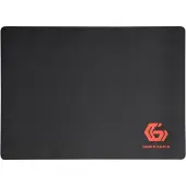 Gembird MP-GAME-M, Schwarz, Monochromatisch, Gummi, Stoff, Anti-Rutsch-Basis, Gaming-Mauspad