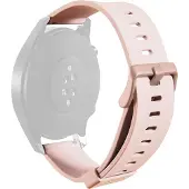 Puro ICON Multibrand Wristband – Uniwersalny pasek smartwatch 20 mm (S/M & M/L) (piaskowy róz)