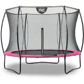 Exit Silhouette Trampolin ø244cm, auf Beinen, Rund, für Kinder, Rosa