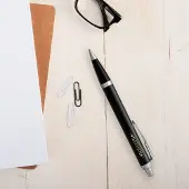 Yoursurprise Parker IM Kugelschreiber - Rechtshänder (Schwarz)