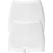 Schiesser Pagenschlüpfer "Original Classics", Damen, Gr. 54, weiß (100, weiß), Feinripp, Obermaterial: 100% Baumwolle, unifarben, körpernah, Unterhosen Pagenschlüpfer, mit weicher Börtchenverarbeitung