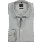 Olymp Level Five Hemd Grau Body Fit