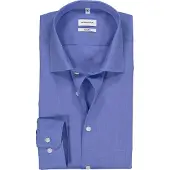 Seidensticker Herren Hemd langarm 021000/241600 mid blue 46