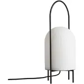 Woud Ghost Tischleuchte - , Weiß, für Wohnzimmer, Glas