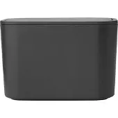 Brabantia Mülleimer MindSet Badezimmer Abfallbehälter - Dark Grey