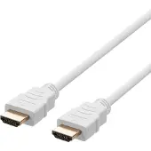 Deltaco HU-20A-R HDMI cable HDMI Type A (Standard) White