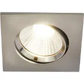 Nordlux Dorado 2700 3er-Pack LED Einbauleuchte 3x5.5W dimmbar Warmweiss Nickel 49420155