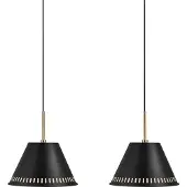Nordlux Pine 2-Kit Pendelleuchte E27 Schwarz 2010363003