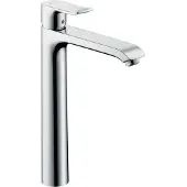 Hansgrohe Metris Einhebel-Waschtischmischer 260 mit Zugstangen-Ablaufgarnitur für Waschschüsseln, 31082000