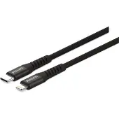 Philips - USB-C zu Lightning Kabel - DLC3104L/03 - iPhone Ladekabel - 1.2 Meter Kabel - Laden und Synchronisieren - Schwarz