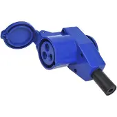 Pricenet Winkelstecker CEE mit Buchse 16A 3-polig