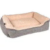 Flamingo Hundebett Zupo rechteckig grau, Maße: 70 x 50 x 20 cm