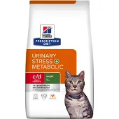 Hill's Pet Nutrition Prescription Diet Feline Urinary Stress + Metabolic C/D 3 kg Futter