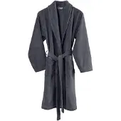 De Witte Lietaer Bademantel Felicia Dark Grey Damen-M