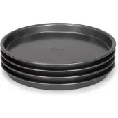 Patisse Backform-Set Tiefschwanz 20 cm Stahl schwarz 4 Stück