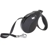 Ferplast Amigo Tape Leash Schwarz M