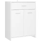 vidaXL Badezimmerschrank Weiß 60x33x80 cm Holzwerkstoff