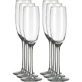 Royal Leerdam Champagnerglaser Plaza - 6x Stuck - 190 ml - Glas