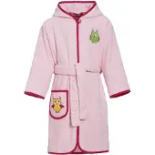Playshoes Bademantel Eulen rosa Junior Größe 86/92