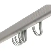 Sealskin Duschvorhangstange Easy Roll Mat Aluminium