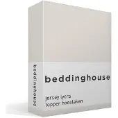 Beddinghouse Topper Spannbettlaken Off-White (Stretch Jersey)-120 x 200/220 cm