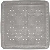 kela Antirutschmatte Kreta Dusche Lightgrey (55 x 55 cm)