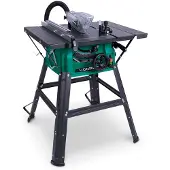 Vonroc Sägetisch - 1500W - Ø210MM - 40T Sägeblatt - inkl. Untergestell - Schwarz/Grün