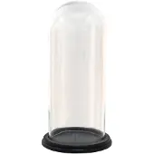 Clayre Eef Glasglocke 6GL3472 Transparent 17x26 cm