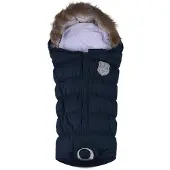 Easygrow Fußsack "Flex 3 Season" in Dunkelblau - (L)130 cm - onesize