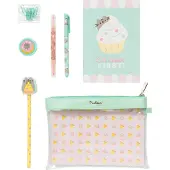 Pusheen schreibset Foodie junior grün/rosa 7-tlg