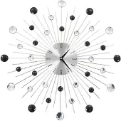 vidaXL Wanduhr mit Quarzwerk Modernes Design 50 cm