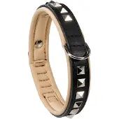 Blokker Halsband Giotto 35 / 39 cm Leder schwarz
