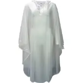 Blokker Regenumhang York Weiches Pvc Transparent Gr??e L/Xl